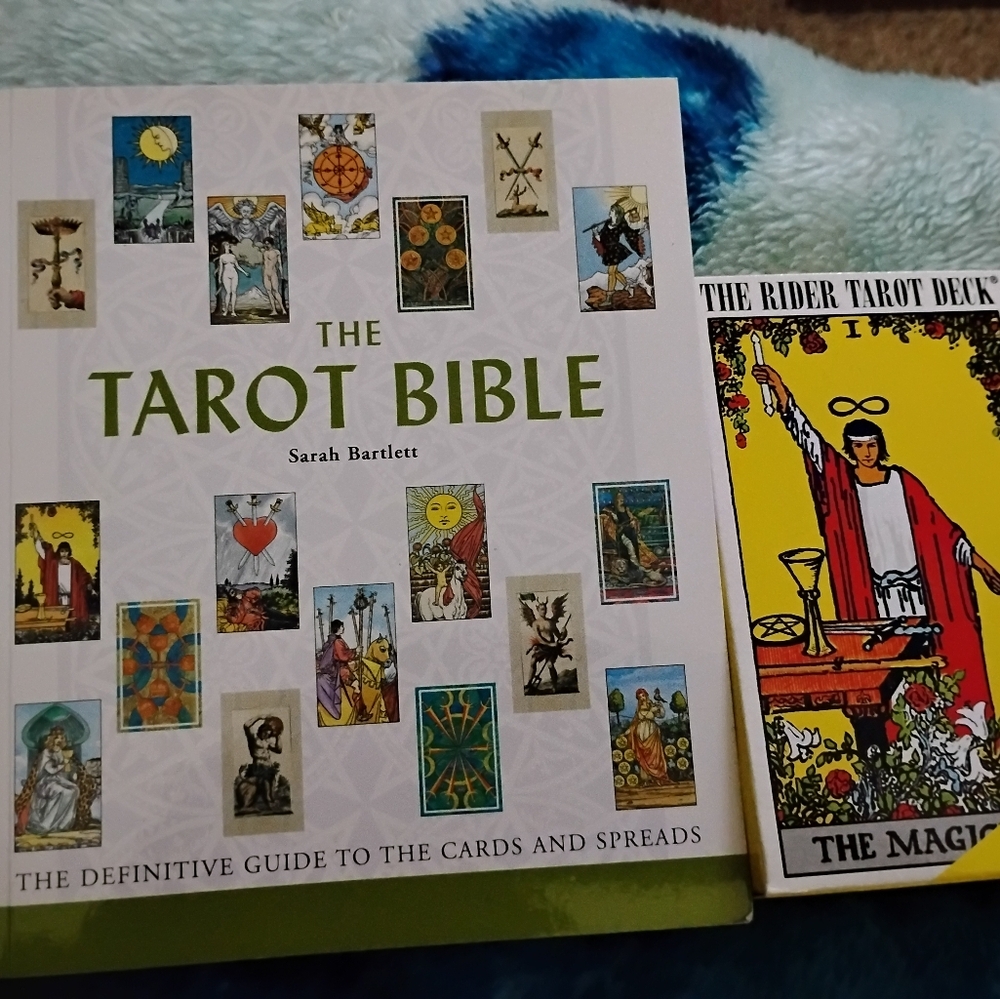 The Tarot Bible and Rider Waite Deck Set